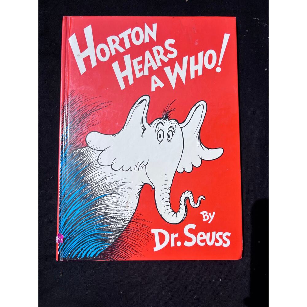 Horton Hears a Who! by Dr Seuss Vintage Hardcover Book Excellent Condition
